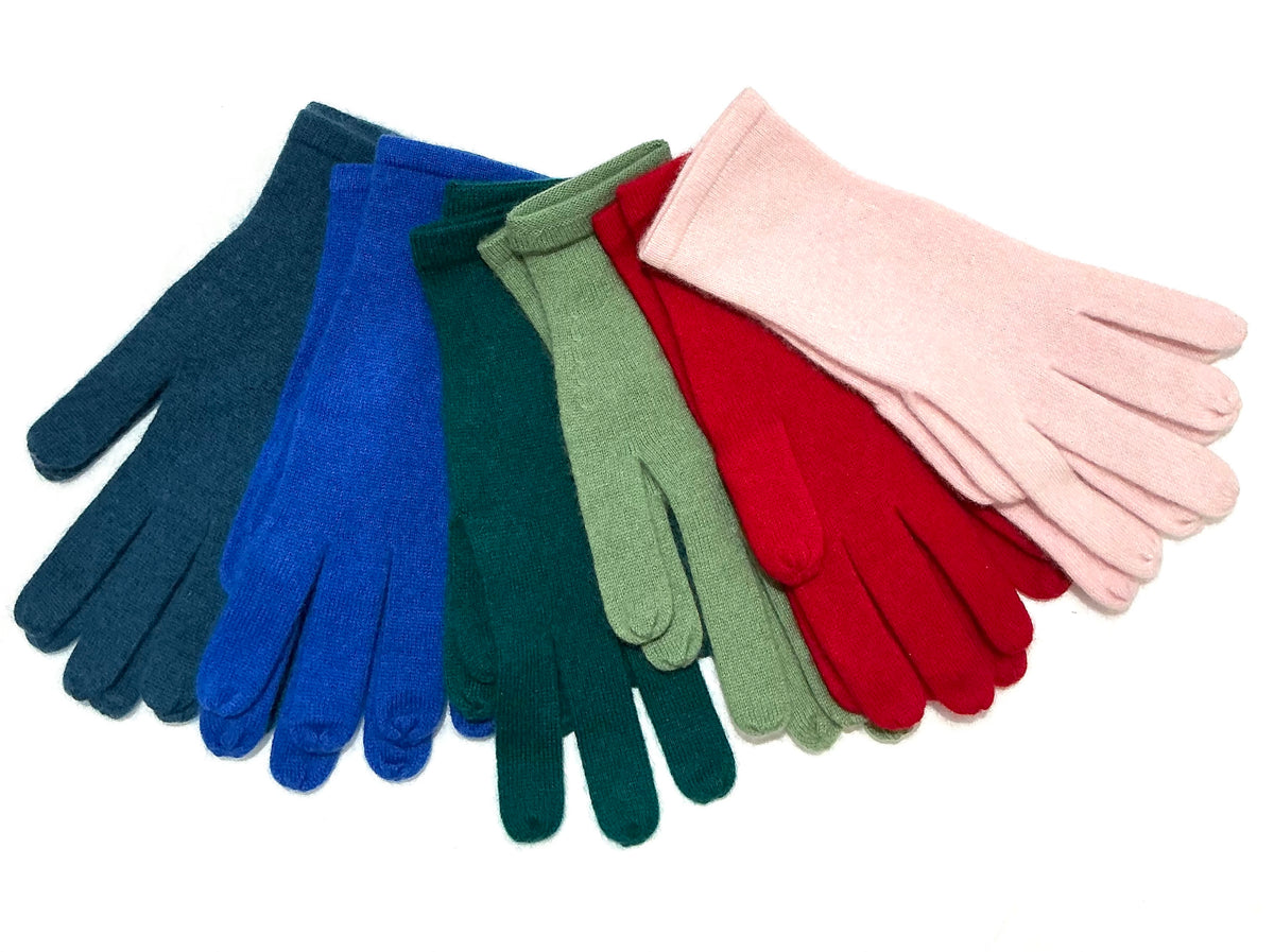 Sale! Cobalt Blue Pure Cashmere Gloves