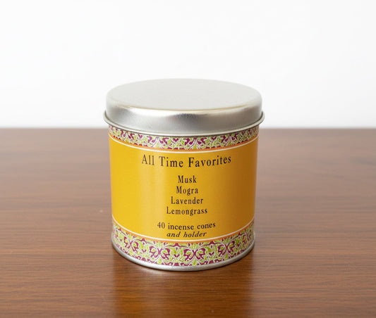 40 Cone Incense (All time Fav) Musk, Mogra, Lavender, Lemongrass
