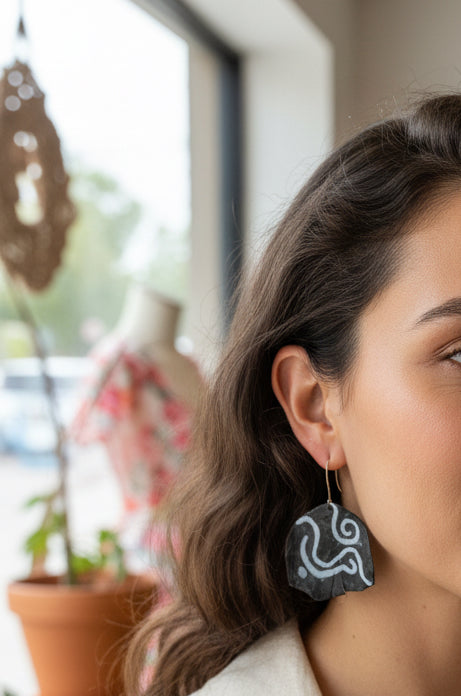 Nadia abstract earrings