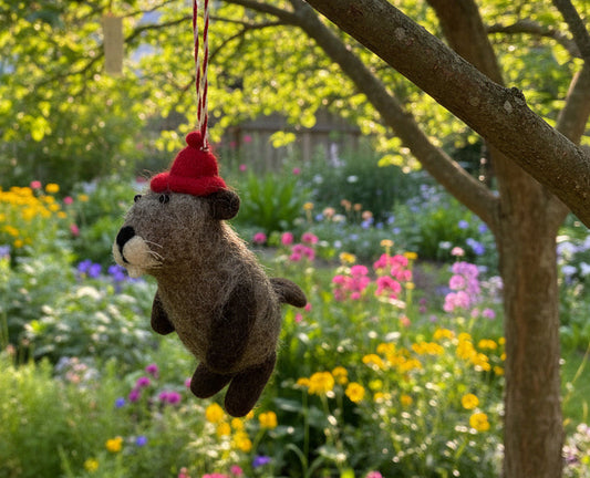 New! Canadian Beaver Ornament