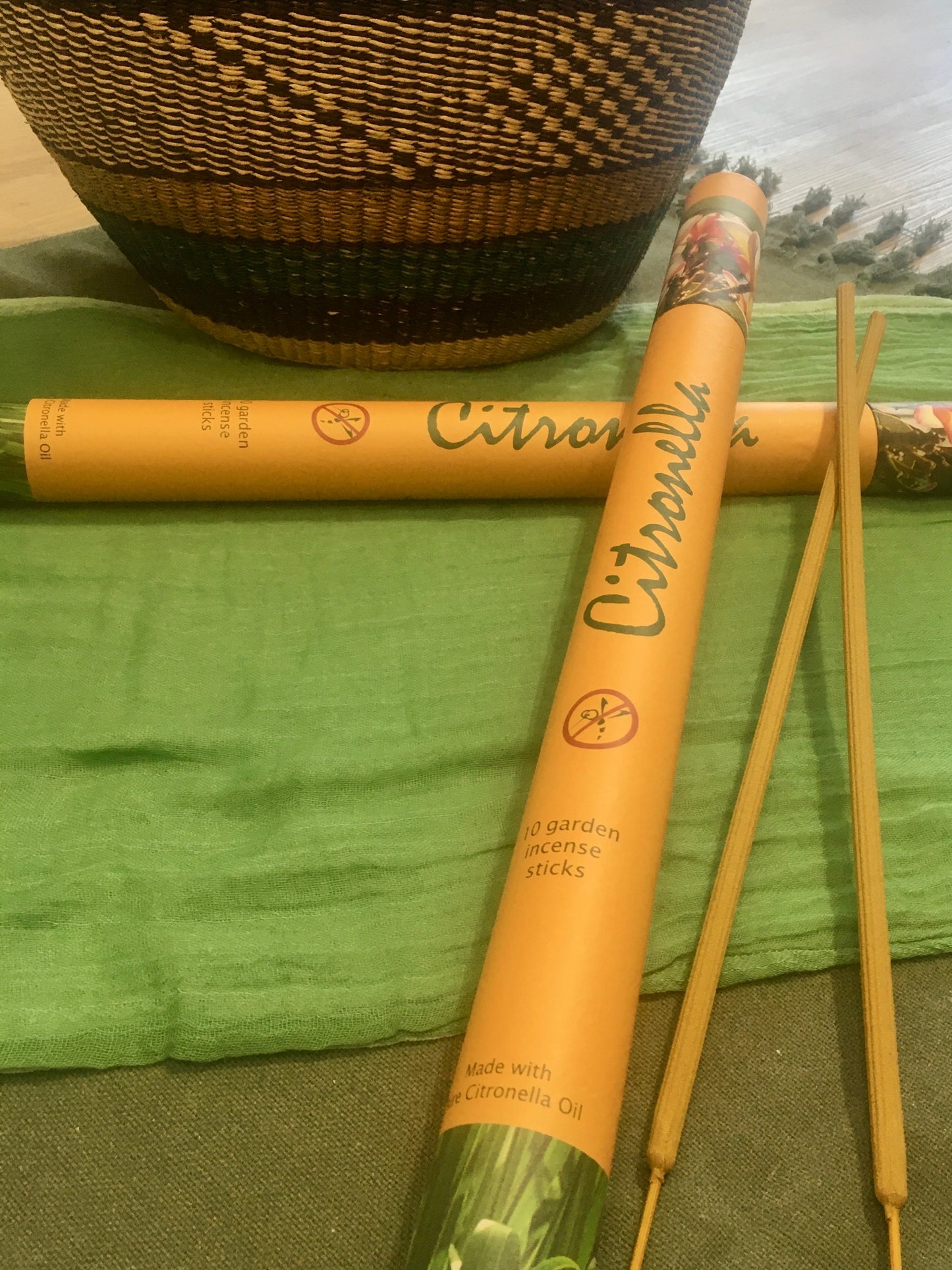 Jumbo Lemongrass Chakra Stick Incense