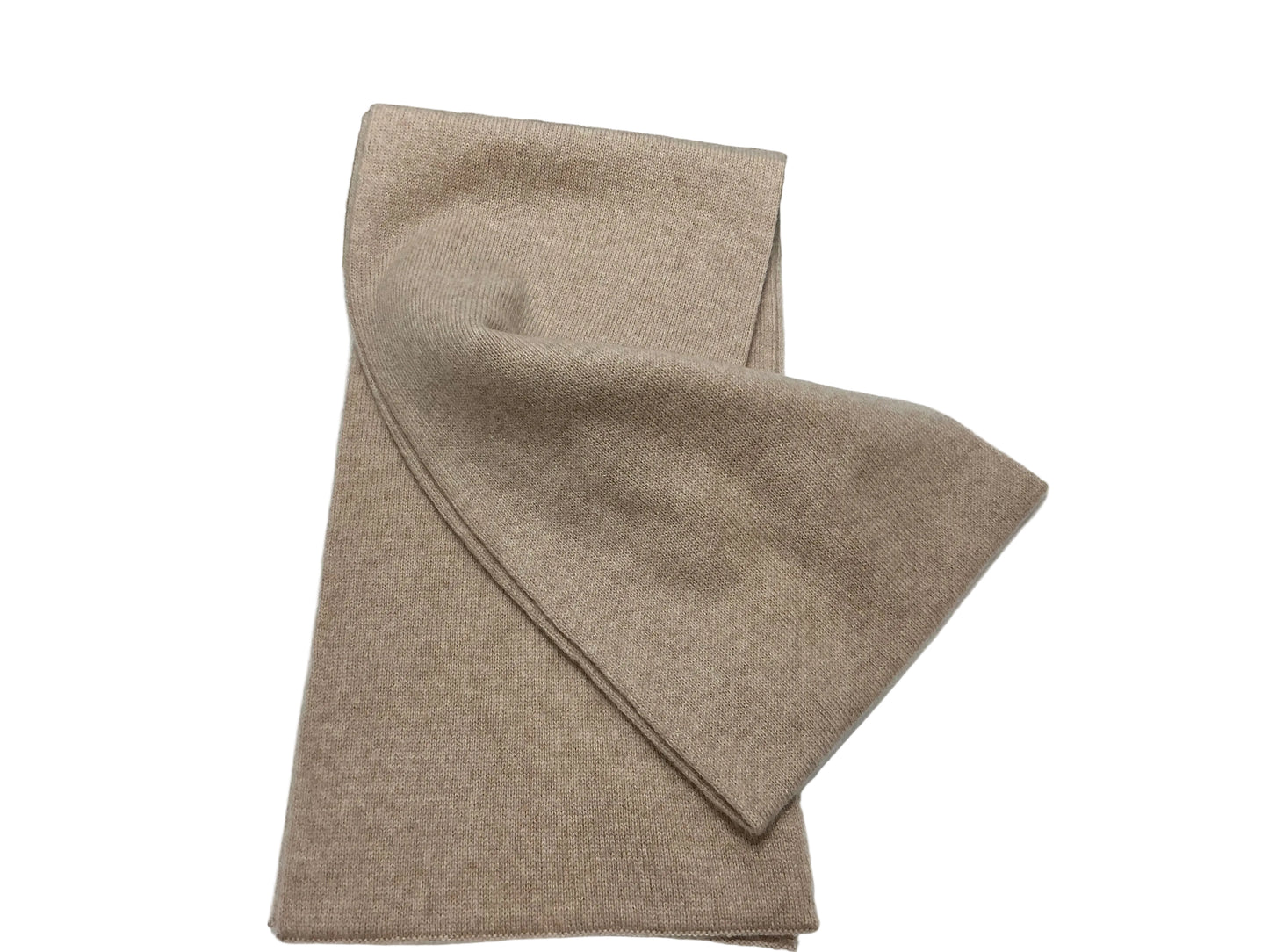 Plush Cashmere Muffler - 100% Pure Double Thick - BROWNS