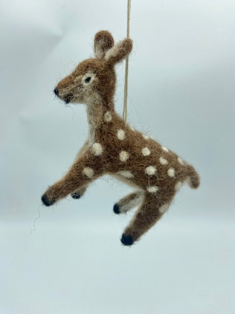 Spotted Deer Ornament 253