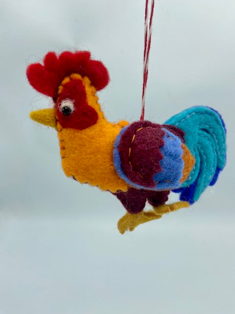 Rooster Ornament 272