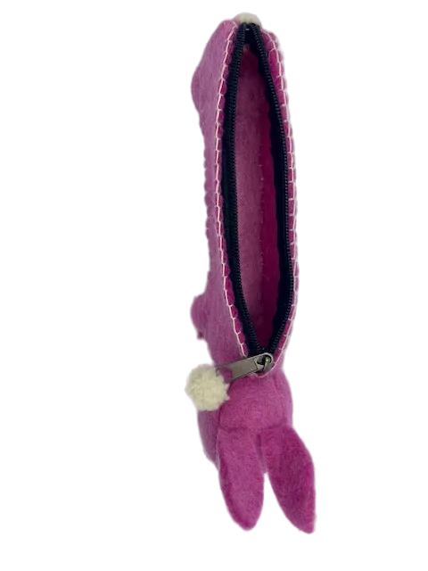 Pink Bunny Pencil Case