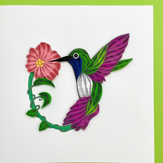 Card - Humming bird