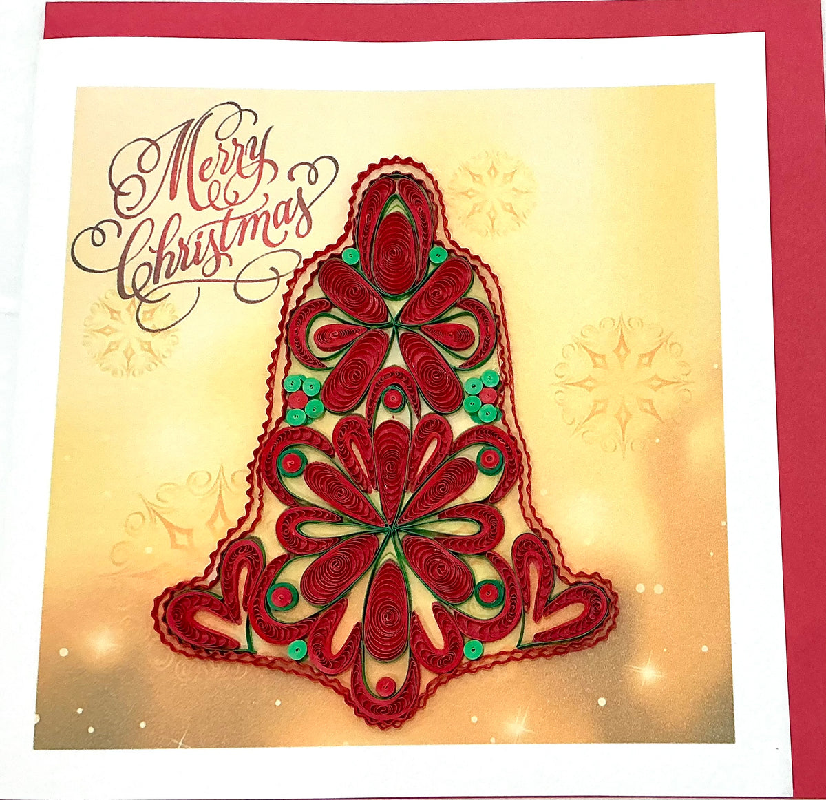Card - Christmas bell