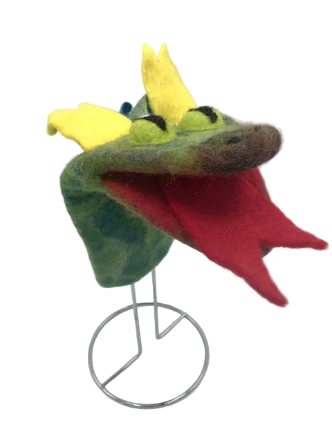 Dragon Wool Hand Puppet