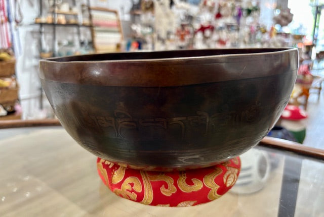 Singing Bowl Brown Jam #7