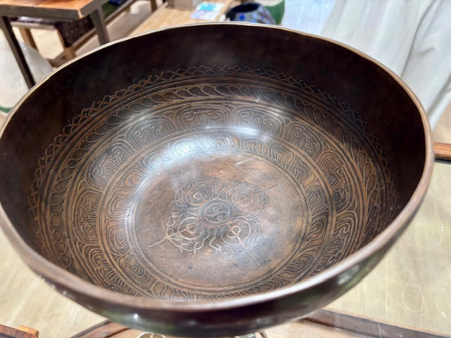 Singing Bowl Brown Jam #7