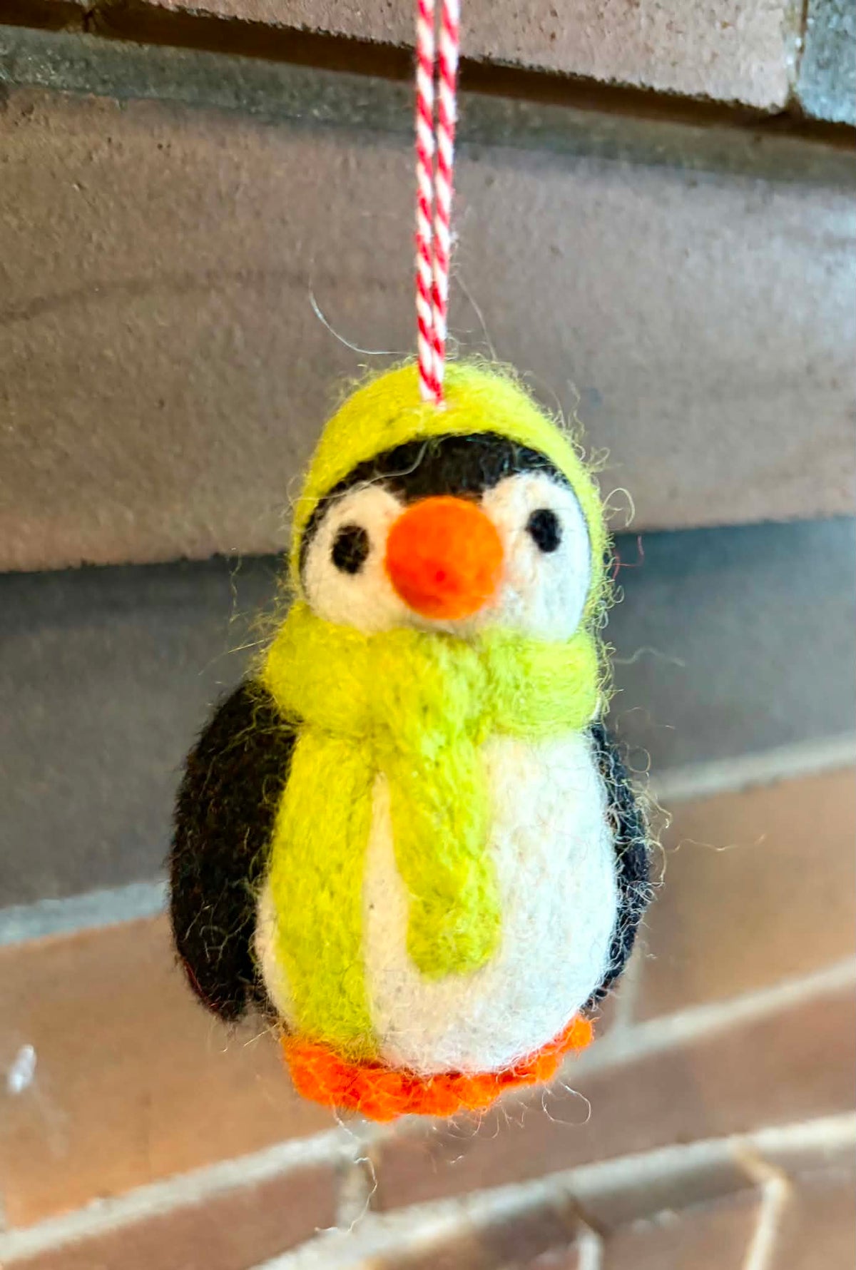 Mini Penguin Ornament (Red, Blue, Green, Pink, Light Green)