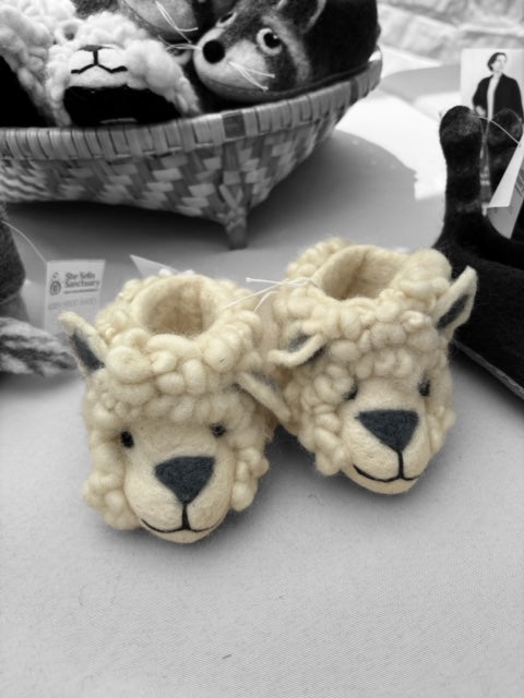 Baby Sheep Booties