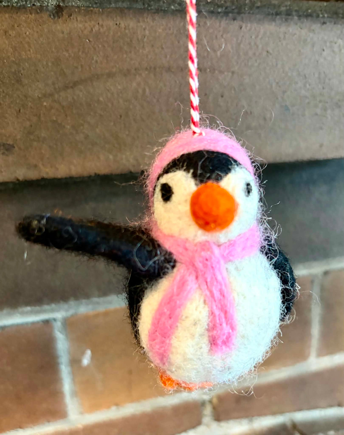 Mini Penguin Ornament (Red, Blue, Green, Pink, Light Green)
