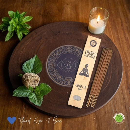 Rose Chakra Stick Incense - Third Eye