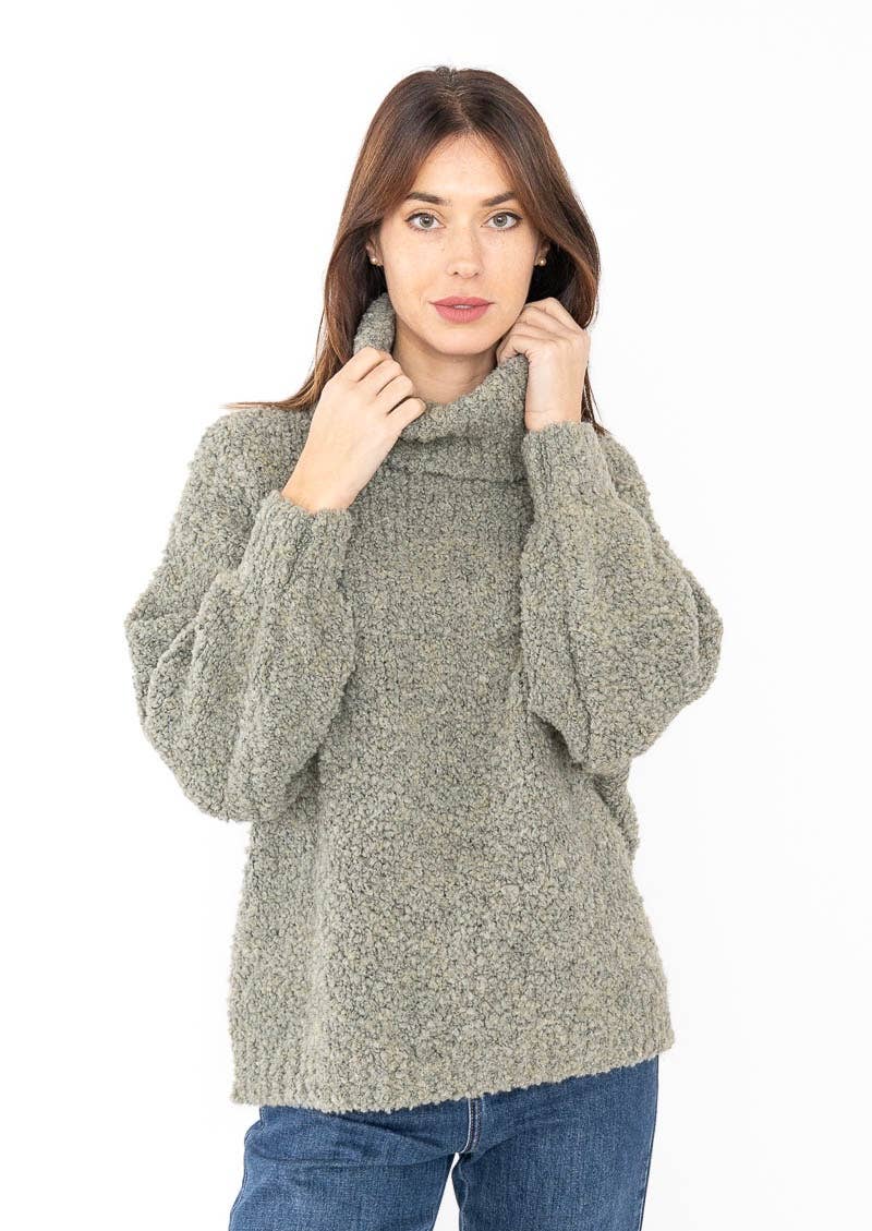 9241 SWEATER FALL WINTER CLOTHING: Bordeaux
