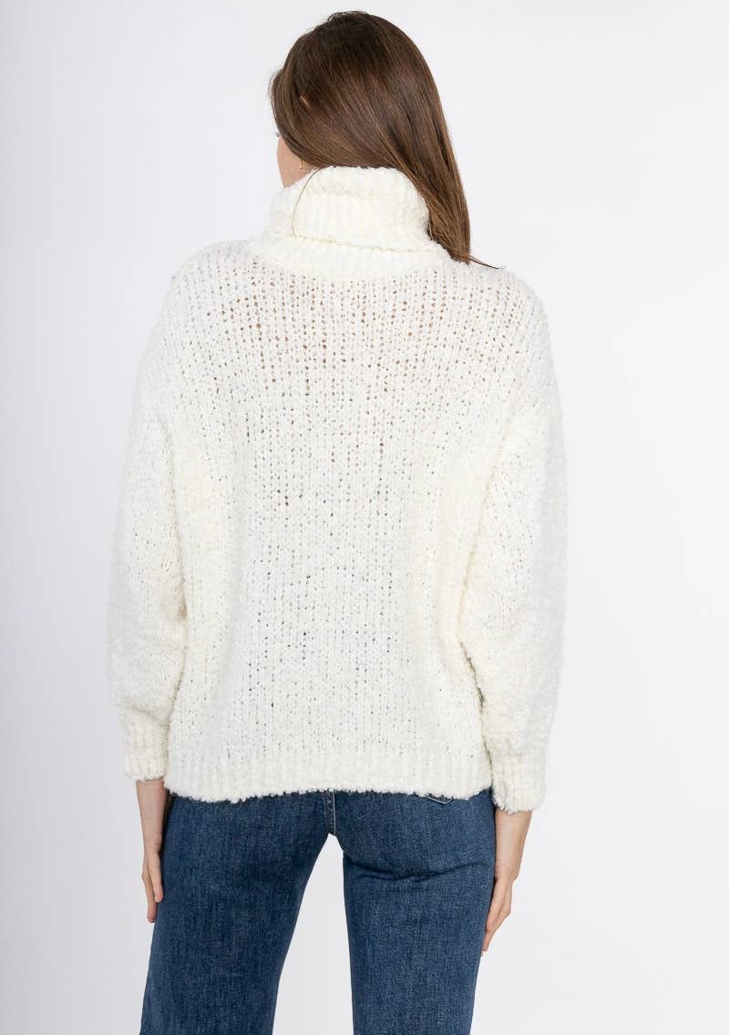 9241 SWEATER FALL WINTER CLOTHING: Orange