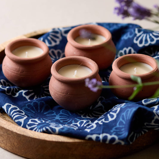 Handmade Terracotta Candles
