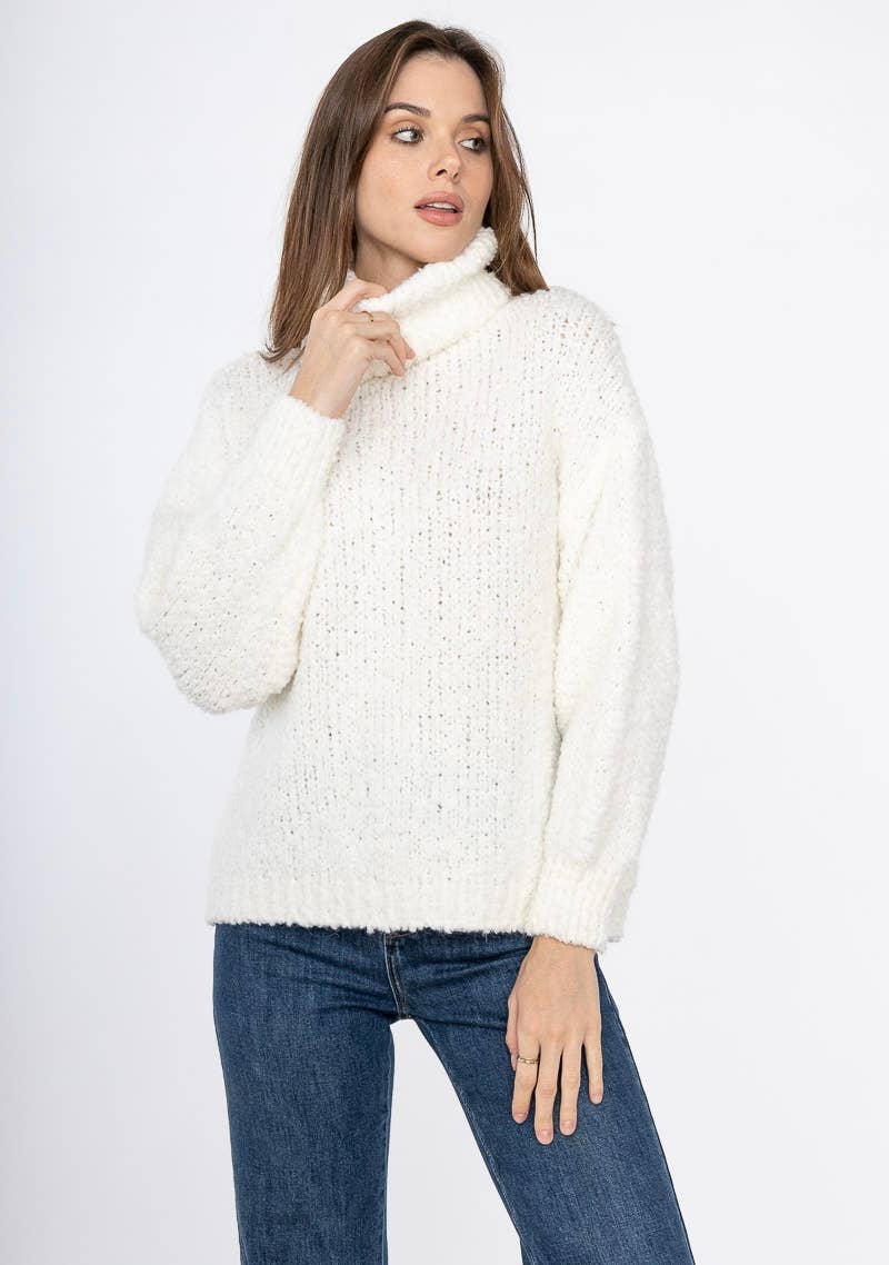 9241 SWEATER FALL WINTER CLOTHING: Orange