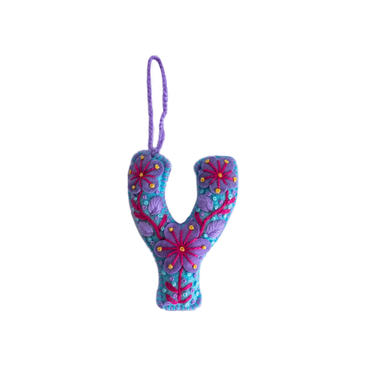 Alphabet Ornaments: Y