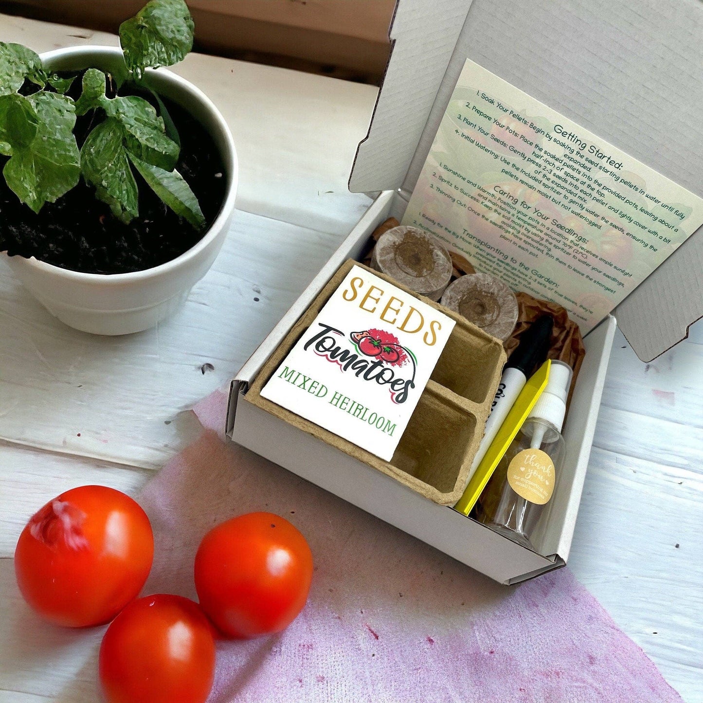 Heirloom Tomato Starter Kit: Grow Your Own Heritage Tomatoes