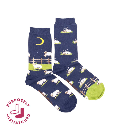 Women's Jumping Sheep Socks: Women’s 5 – 10