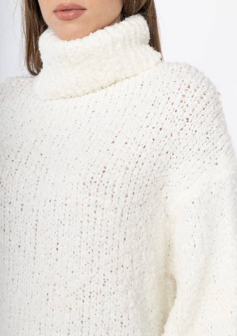 9241 SWEATER FALL WINTER CLOTHING: Orange
