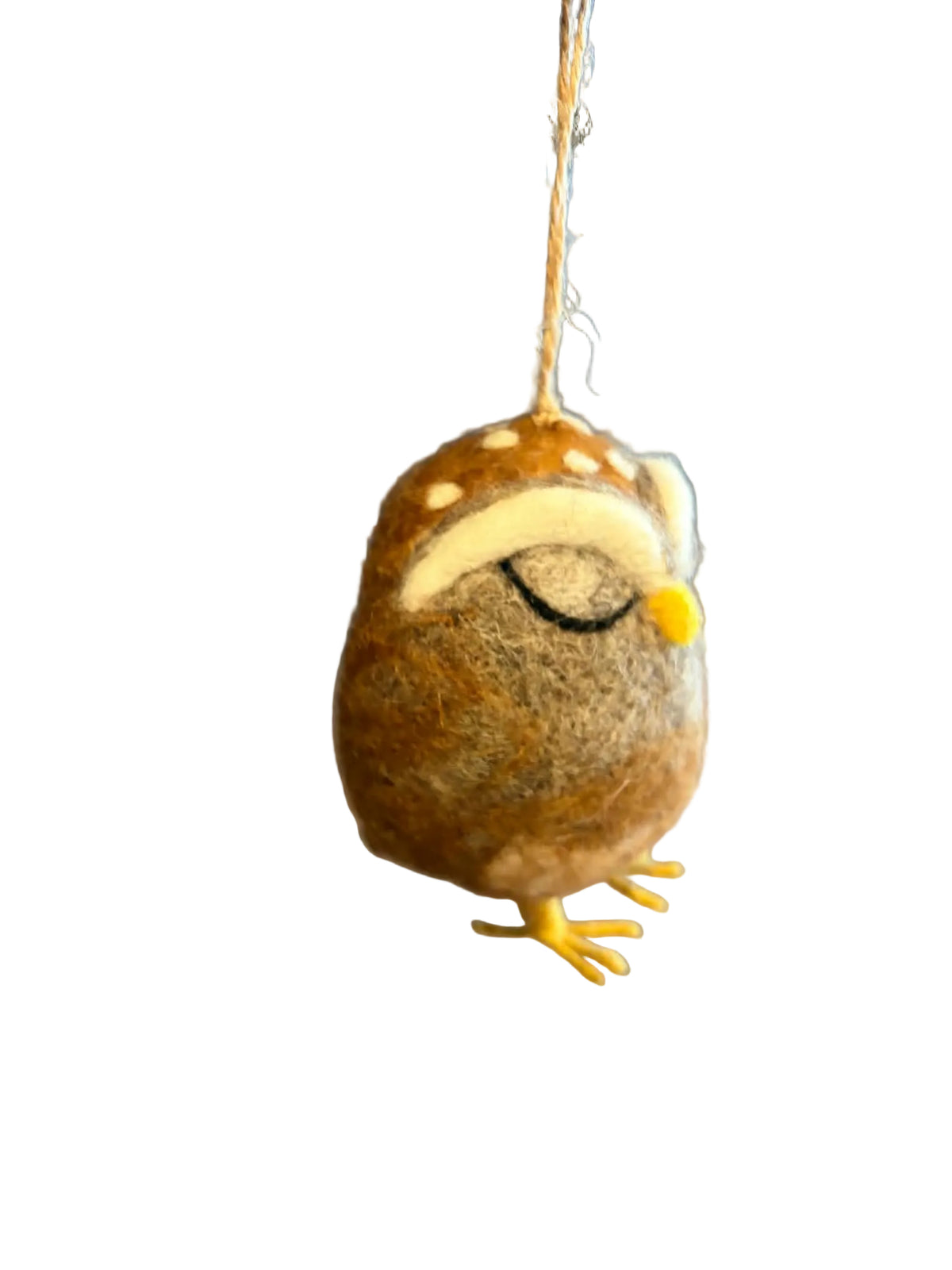 Large Brown Owl Ornament