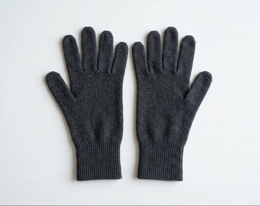 Sale! Grey Pure Cashmere Gloves