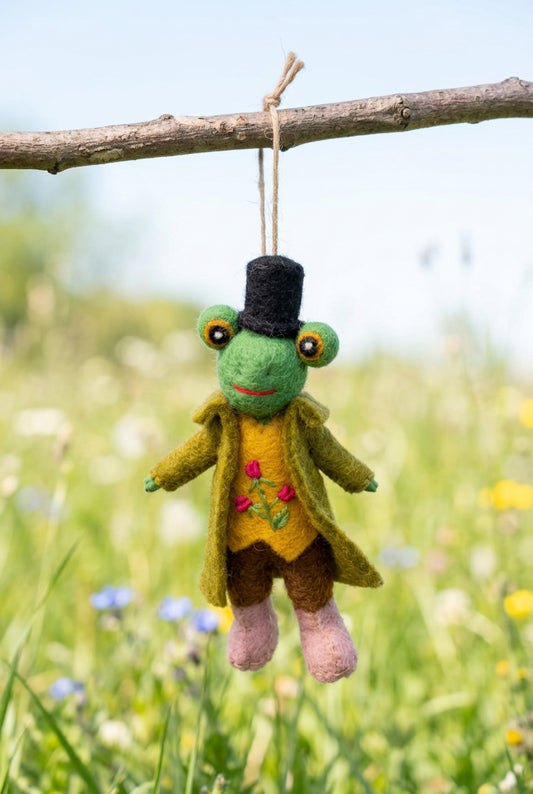 Dapper Frog Ornament