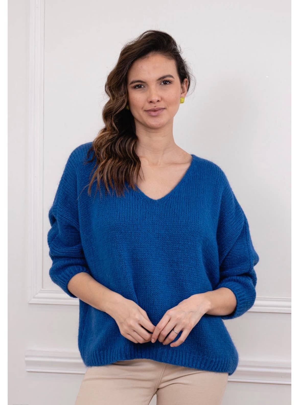 7522 SWEATER: SALMON