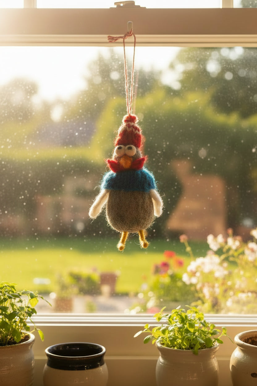 Funky Chicken Ornament
