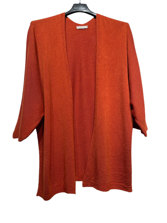 10202 FALL WINTER CLOTHING : RUST Cardigan