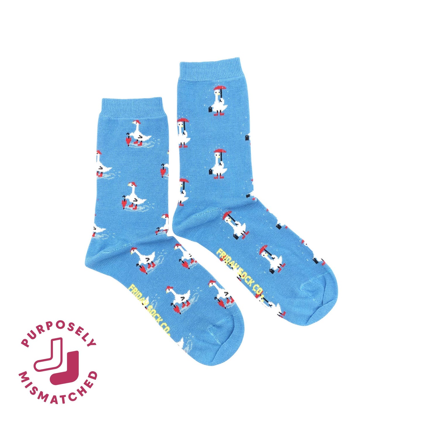 Women's Goose in Rain Socks: Women’s 5 – 10
