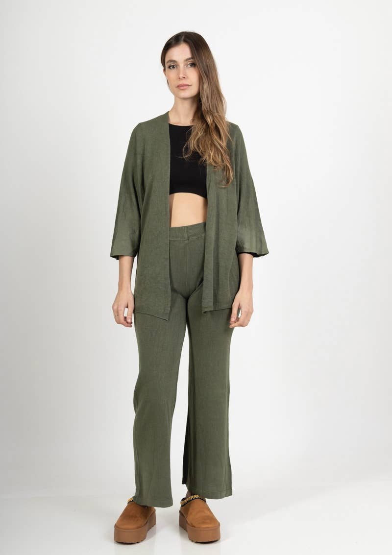 10202 FALL WINTER CLOTHING : PERSIMMON Cardigan