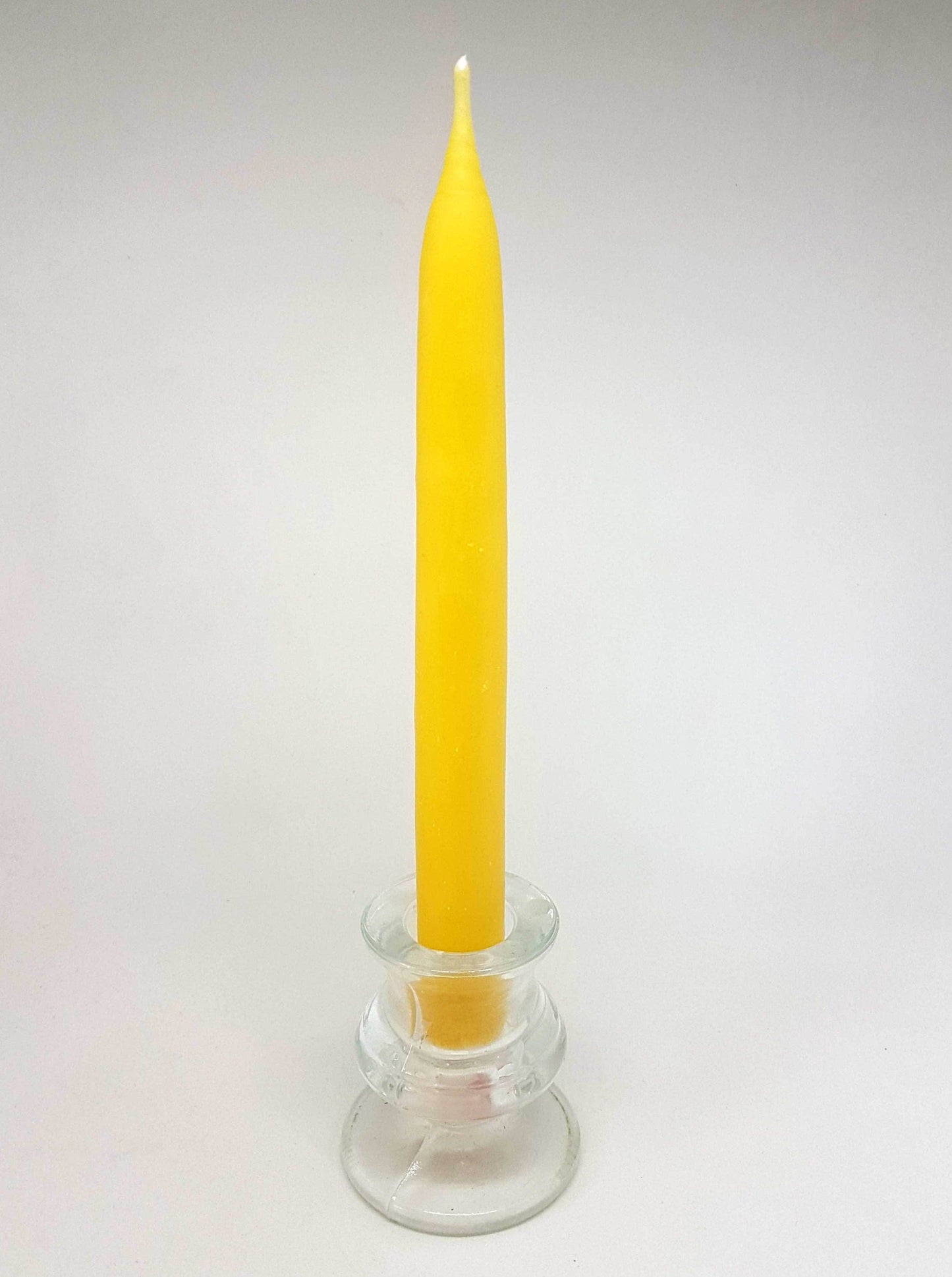 Hand-dipped beeswax taper Candles 9 Inch pair