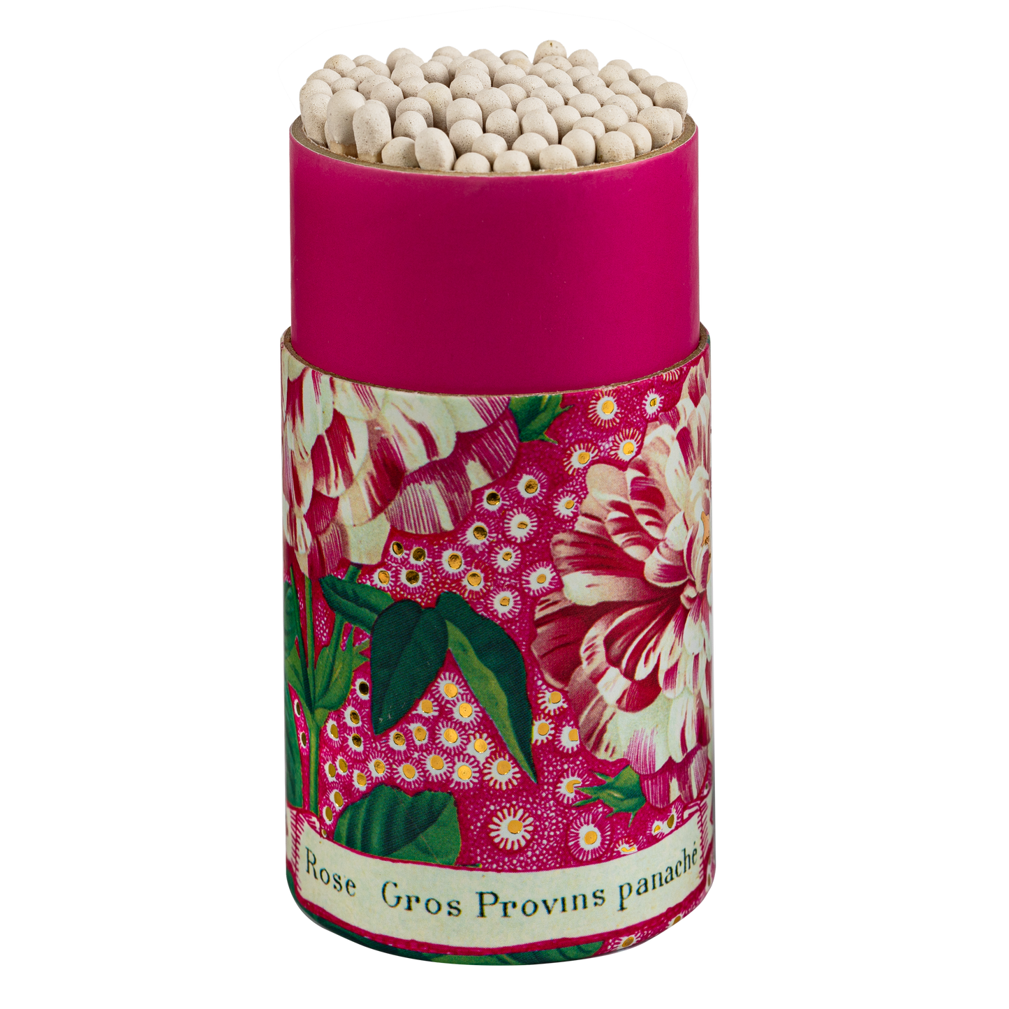 Rose Provin Petunia | Large Cylinder - Safety Matches
