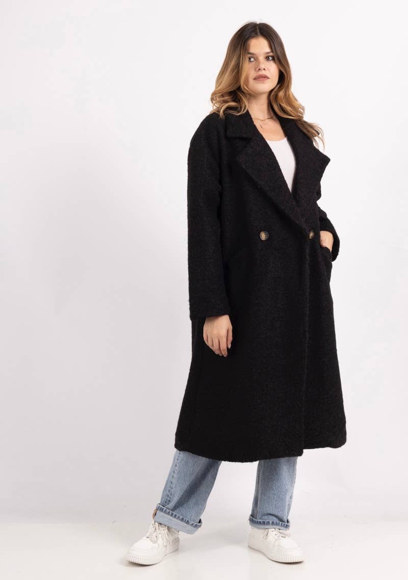 50706A COATS FALL WINTER CLOTHING : FUXIA