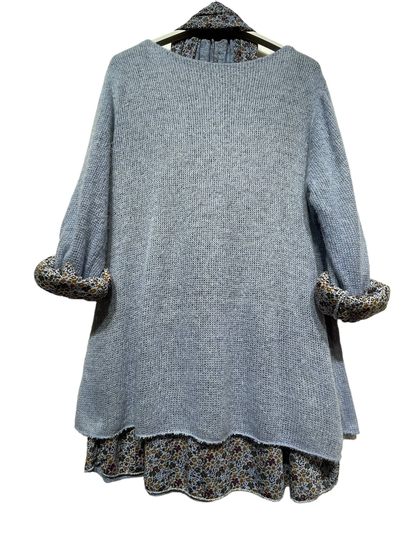 Tunic with scarf 1111 SPRING SUMMER CLOTHING: RUST