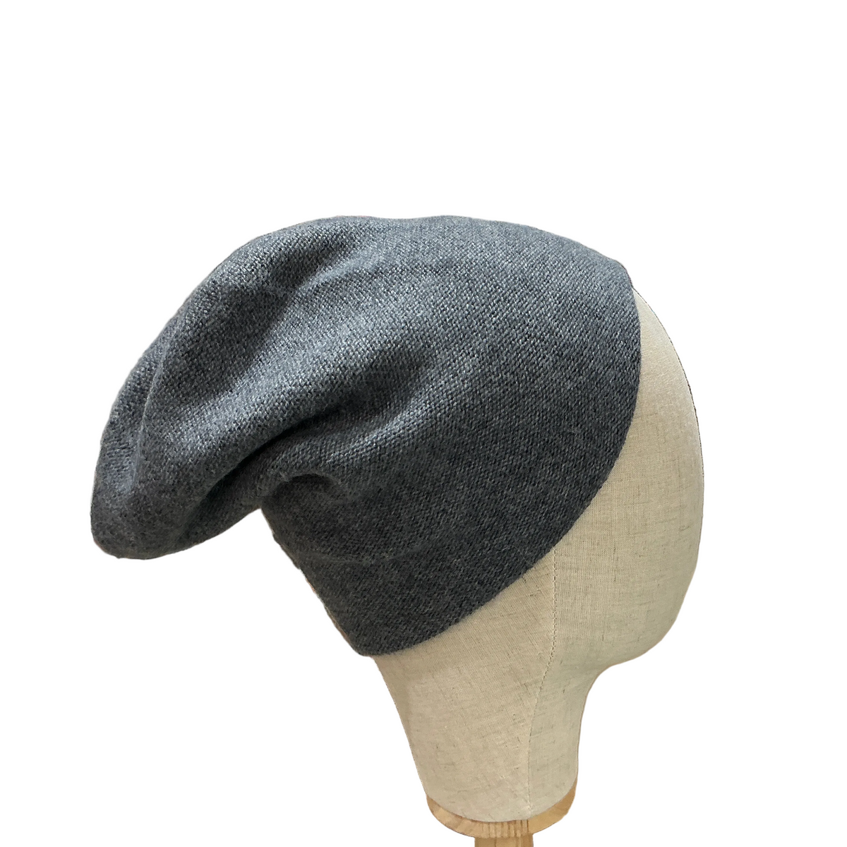 100% Pure Cashmere Hat Light Cornflower Blue