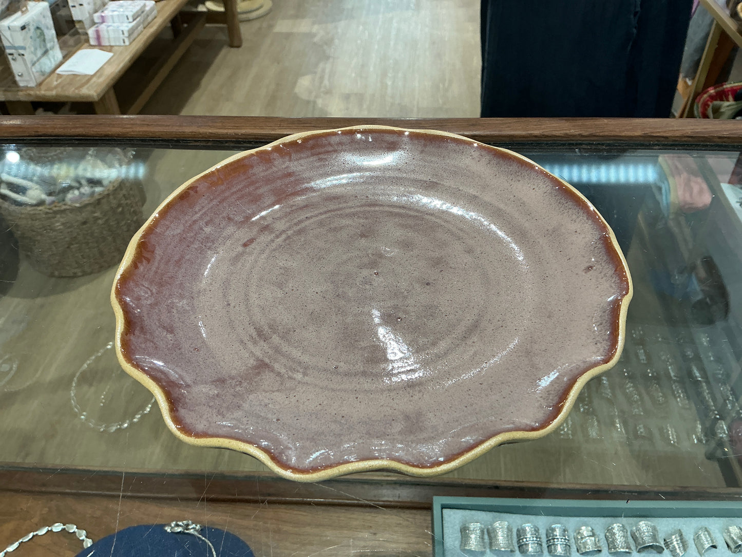 Nepal Pottery Plate
