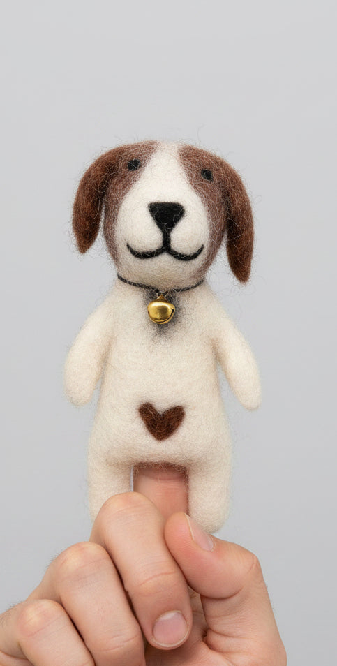 Finger puppets Cats and dogs