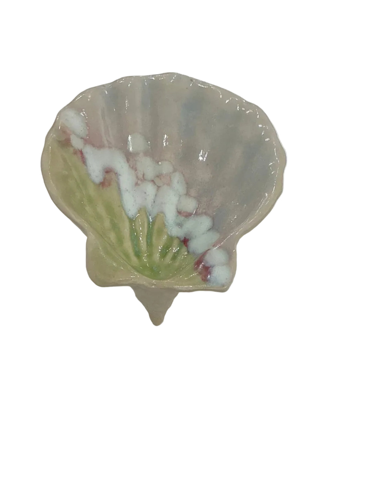 Canadian handmade pottery medium clam dish