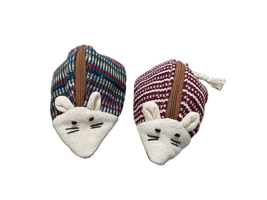 Cotton Mouse  Coin Purse