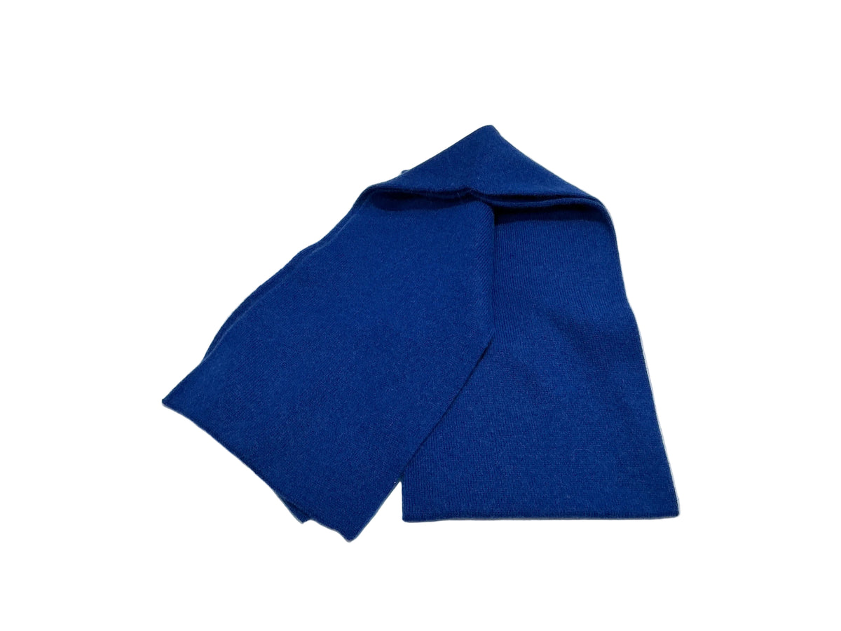 Plush Cashmere Muffler - 100% Pure Double Thick-BLUES