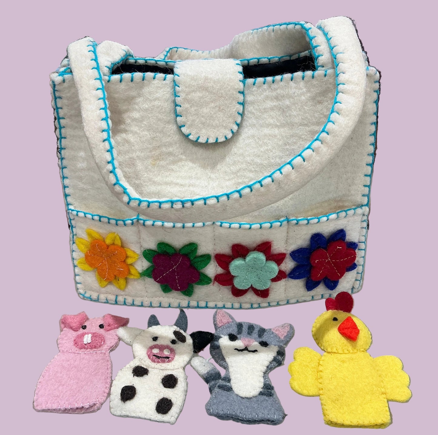 Wool Puppet Bag
