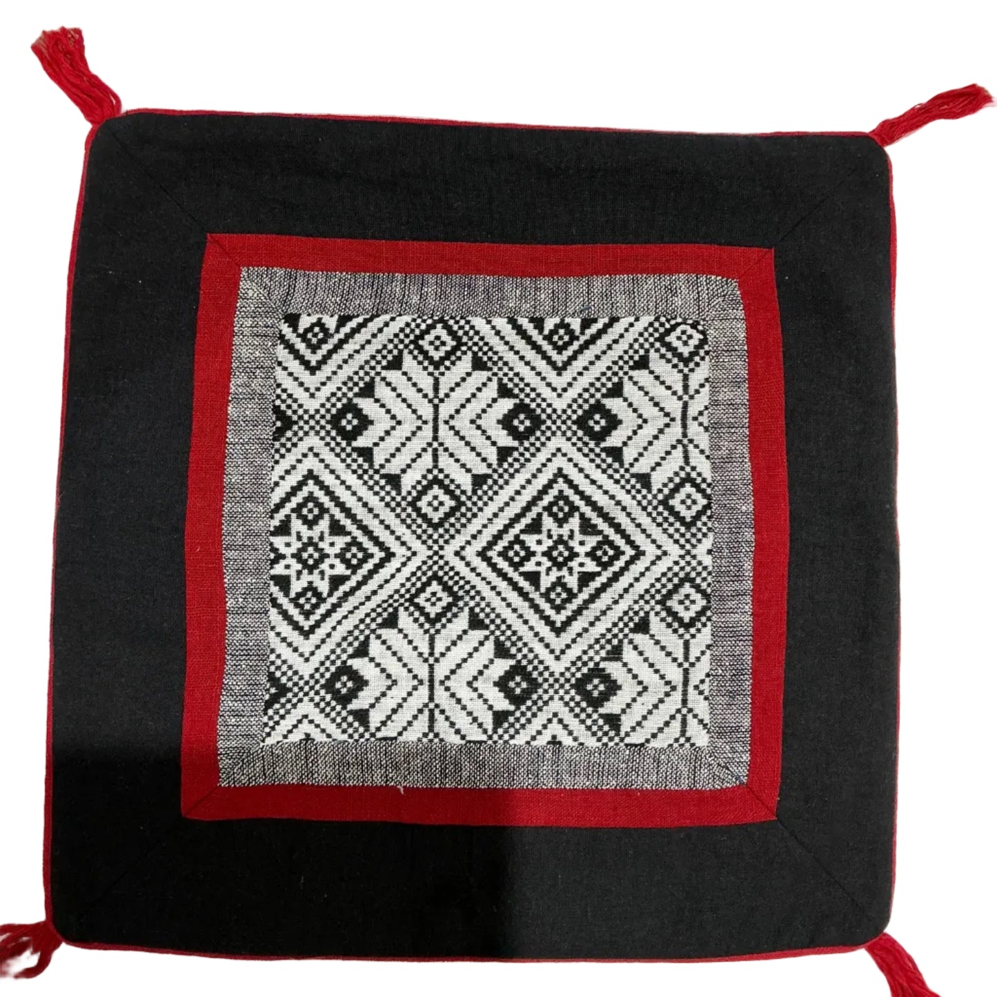 Black and white cushion covers