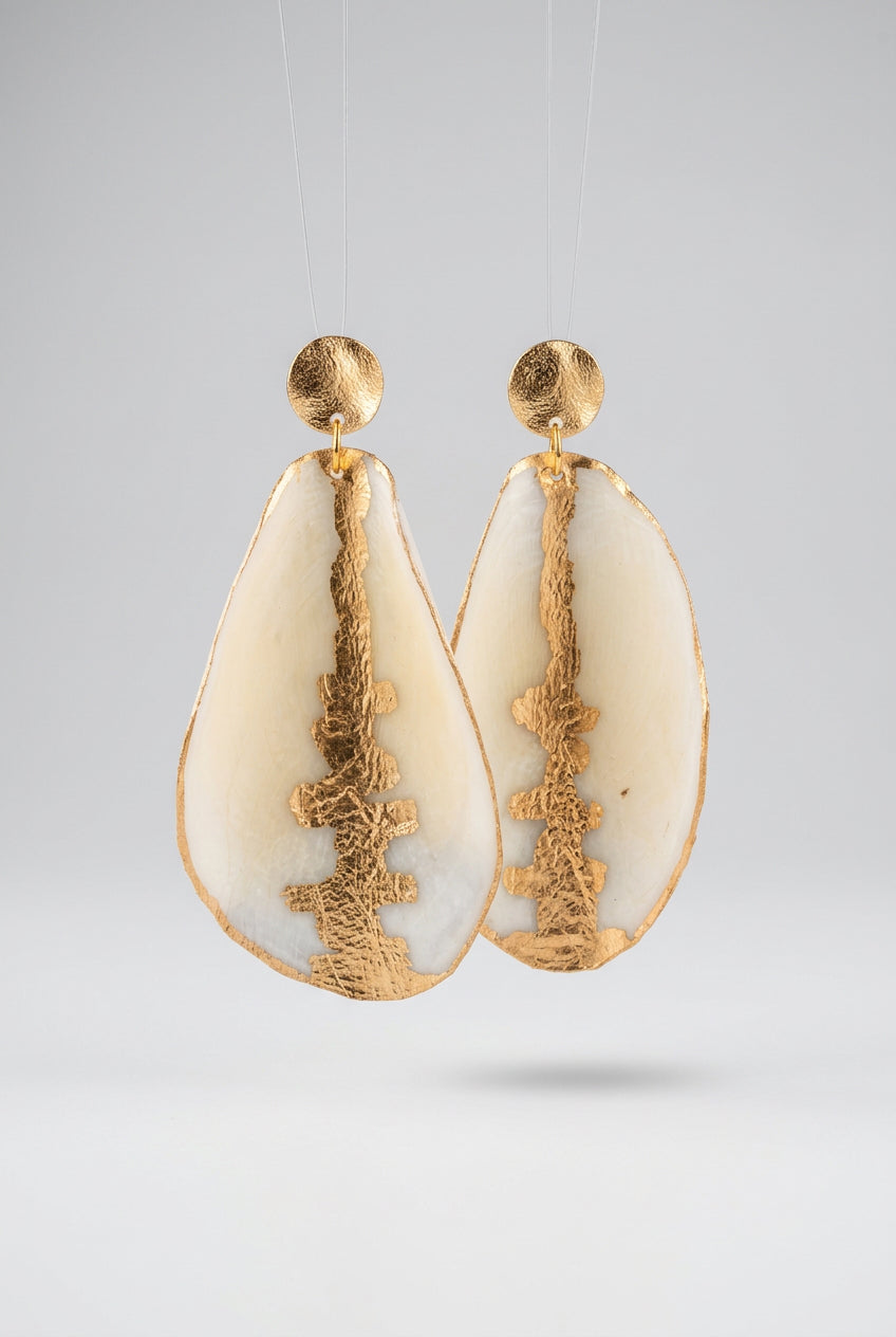 STATEMENT LIGHTWEIGHT EARRINGS-JADDO