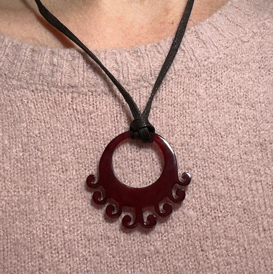 Buffalo Horn Necklace - SMALL