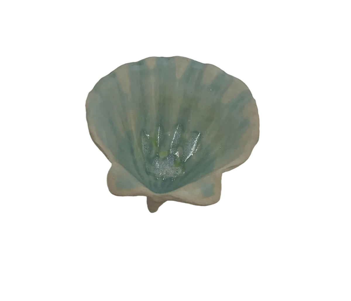 Canadian handmade pottery medium clam dish
