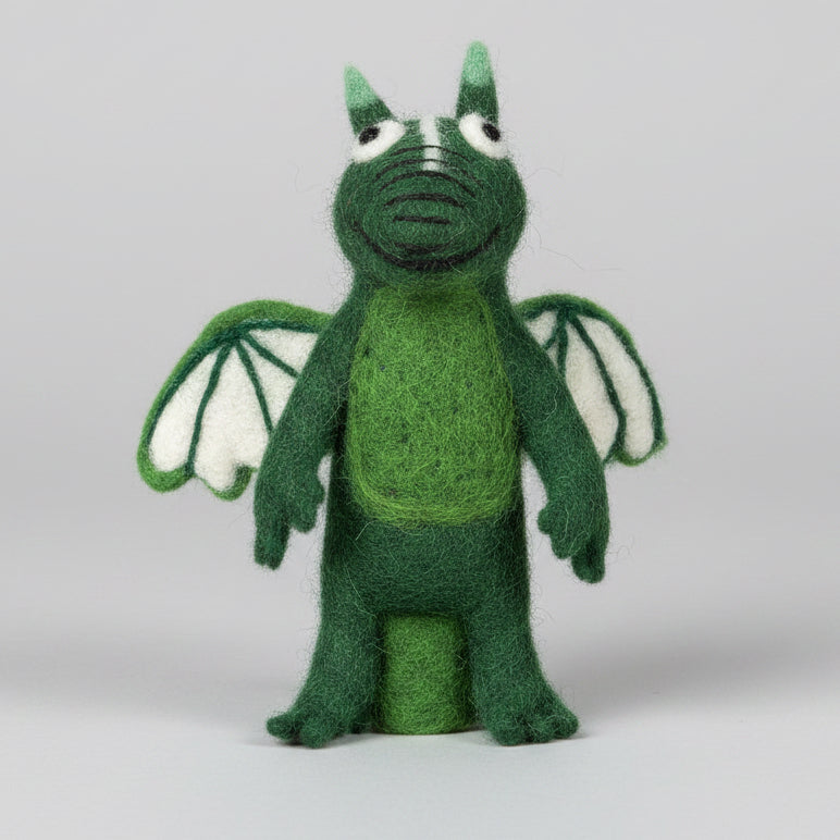 Finger puppets Dragons and unicorns
